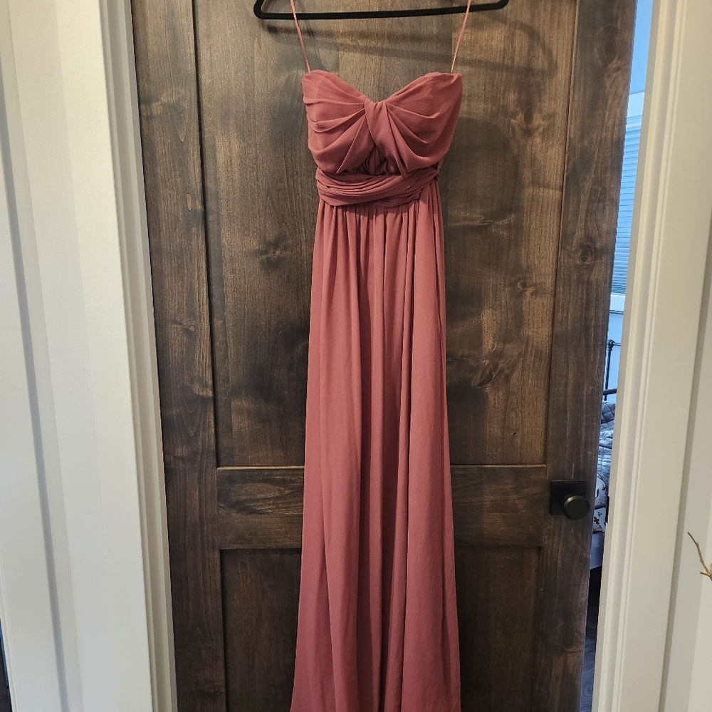 Birdie Gray Grace Convertible Dress in Rosewood